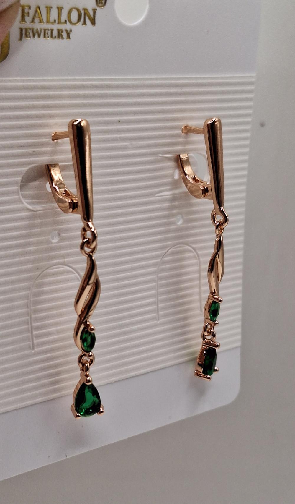 Серьги (4.5см) английский замок
