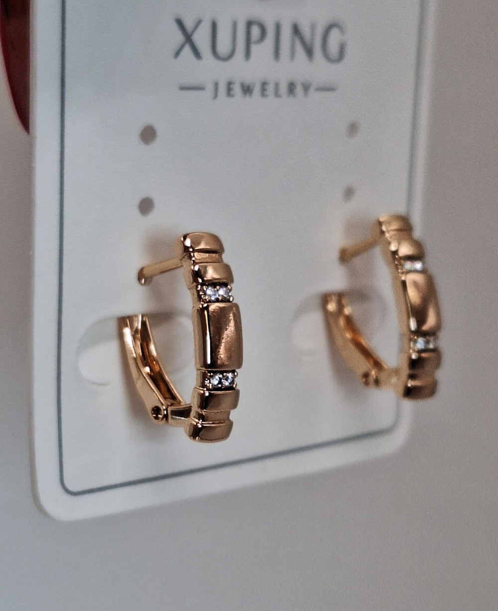 Серьги (1.8см) английский замок