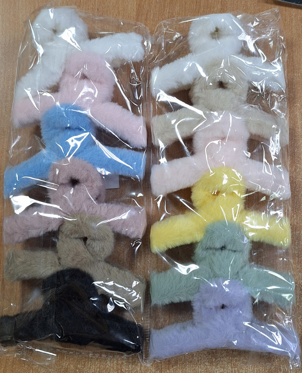 Крабы меховые (12шт) 11см