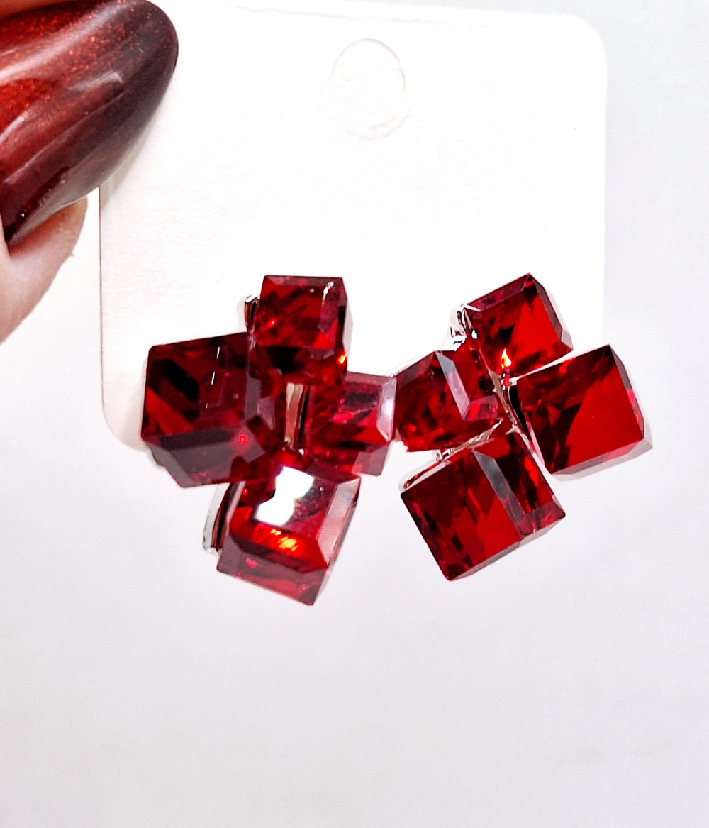 Серьги гвоздик  3см