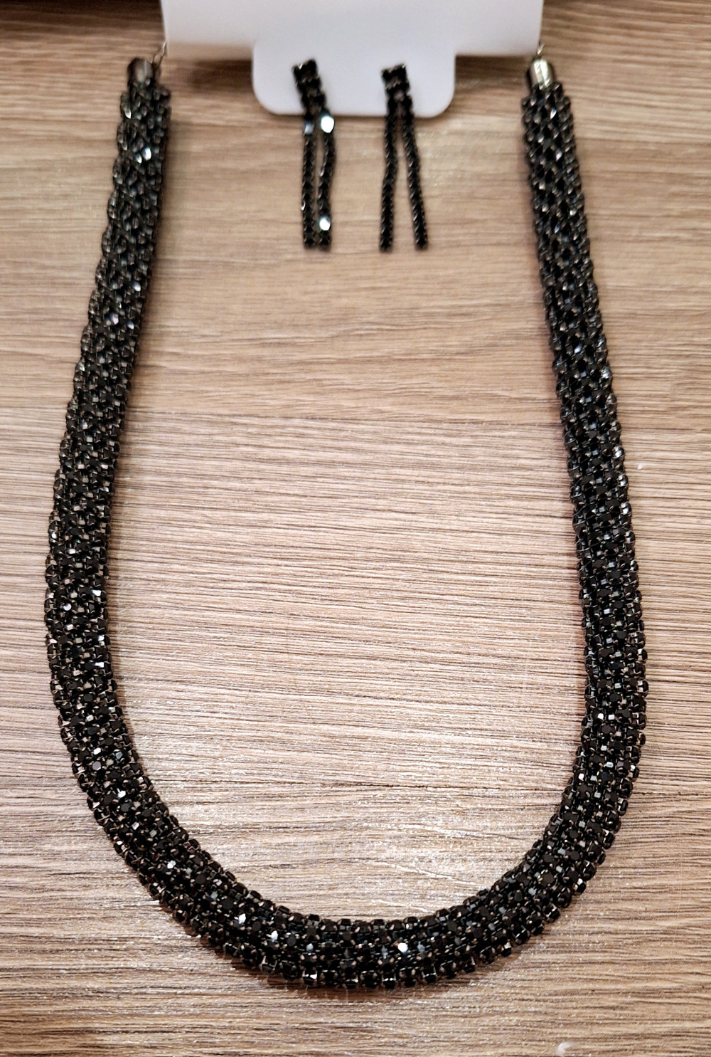 Колье с серьгами