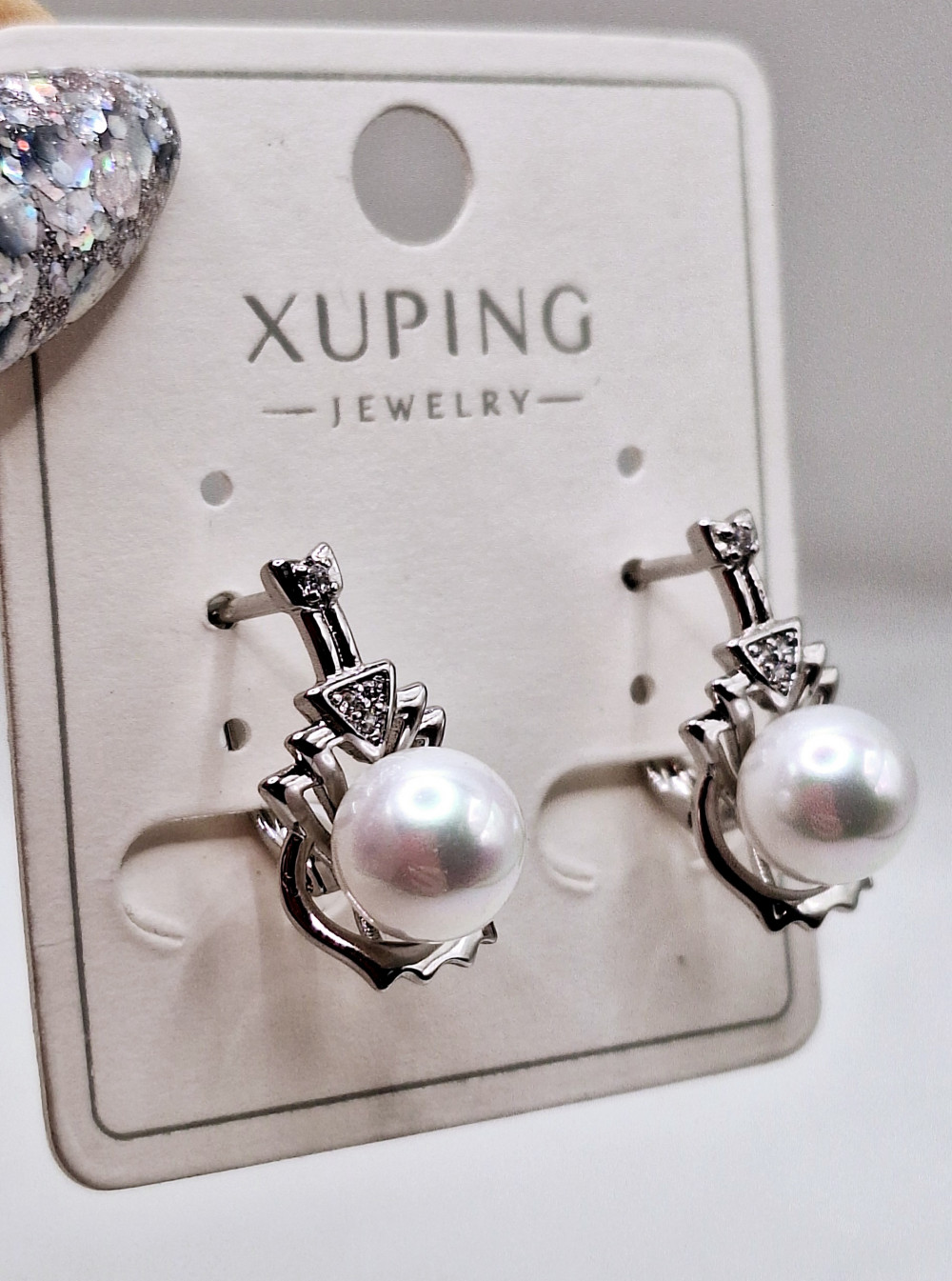 Серьги (2см) английский замок