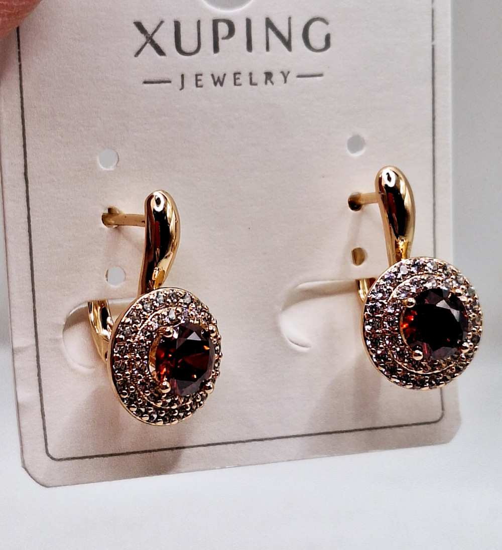 Серьги (2см) английский замок