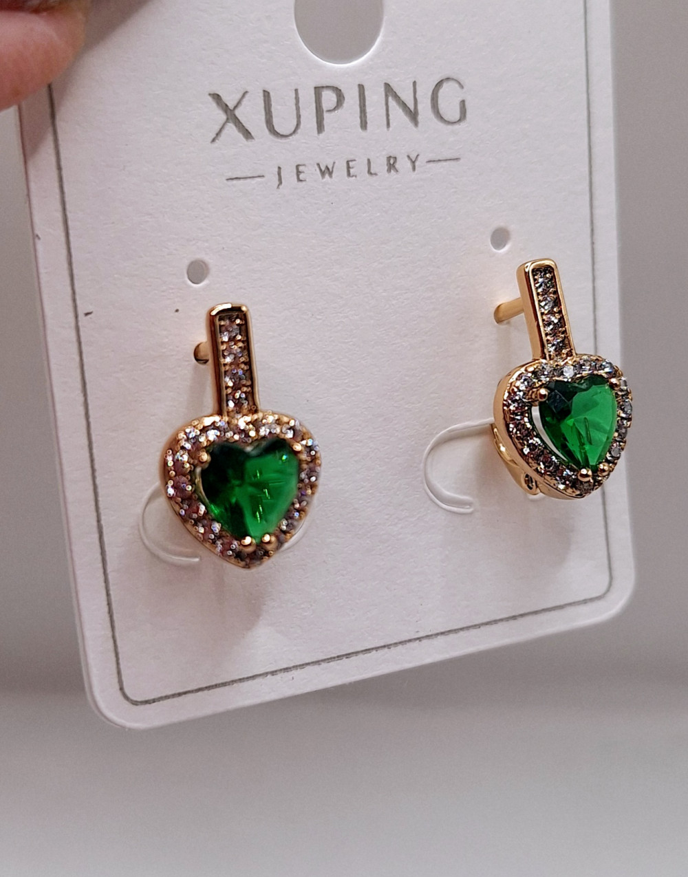 Серьги (2см) английский замок