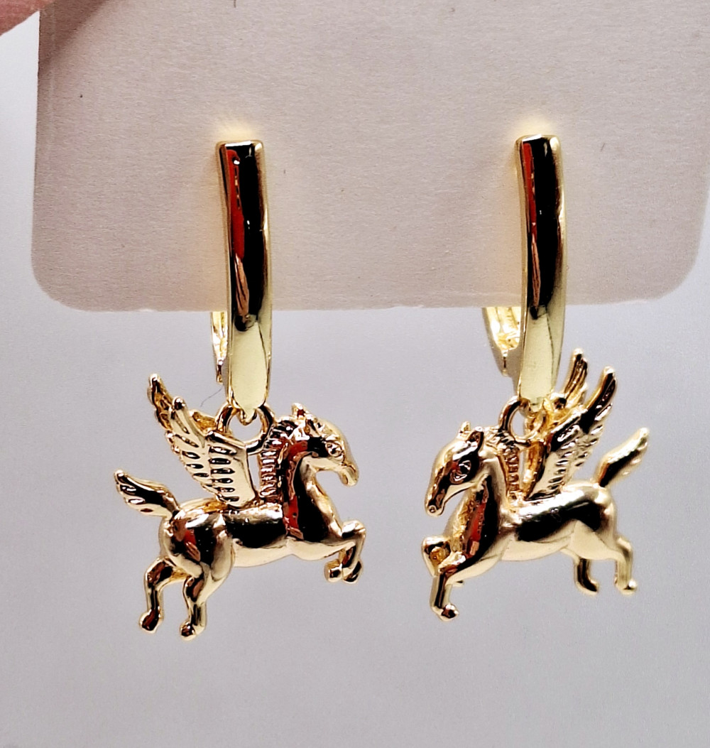 Серьги (3см) английский замок