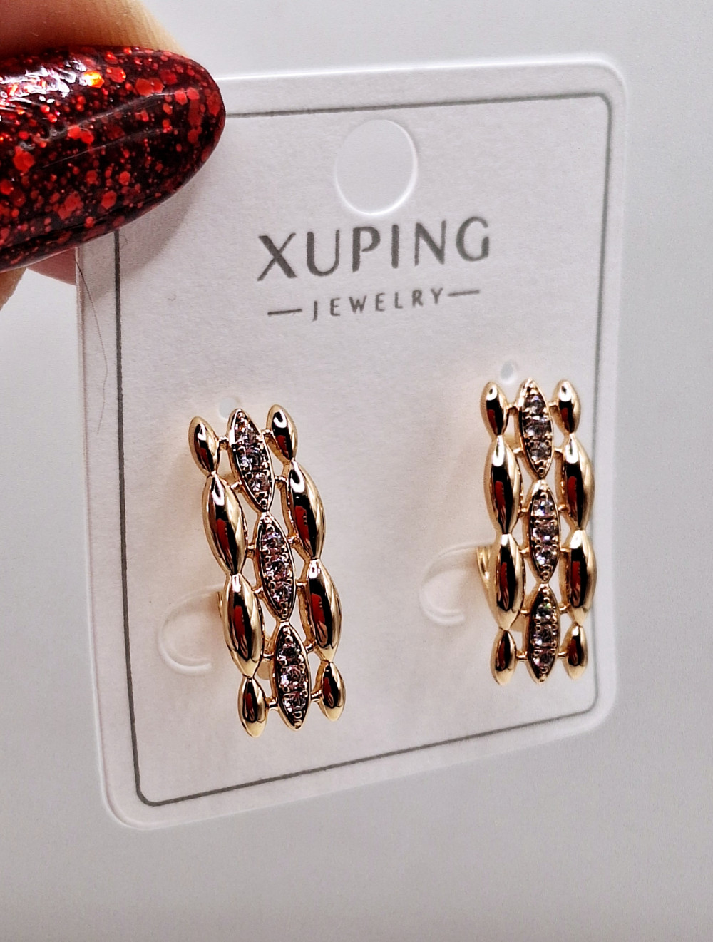 Серьги (2.2см) английский замок