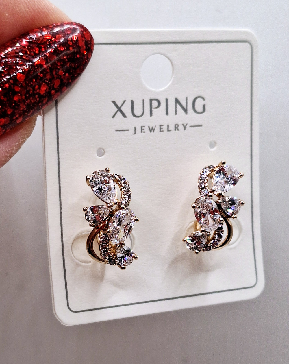 Серьги (1.6см) английский замок