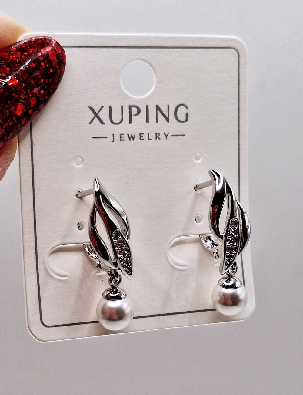 Серьги (2.5см) английский замок