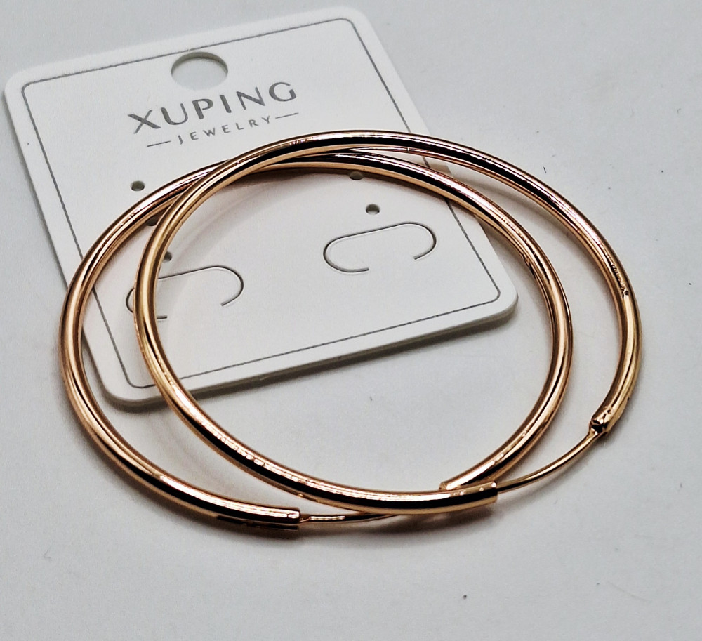 Серьги-кольца (4.5см)