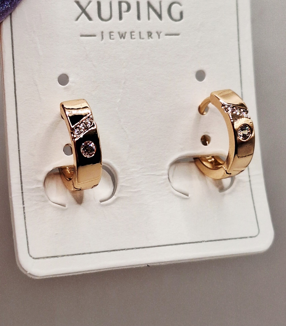 Серьги-кольца (1.2см)