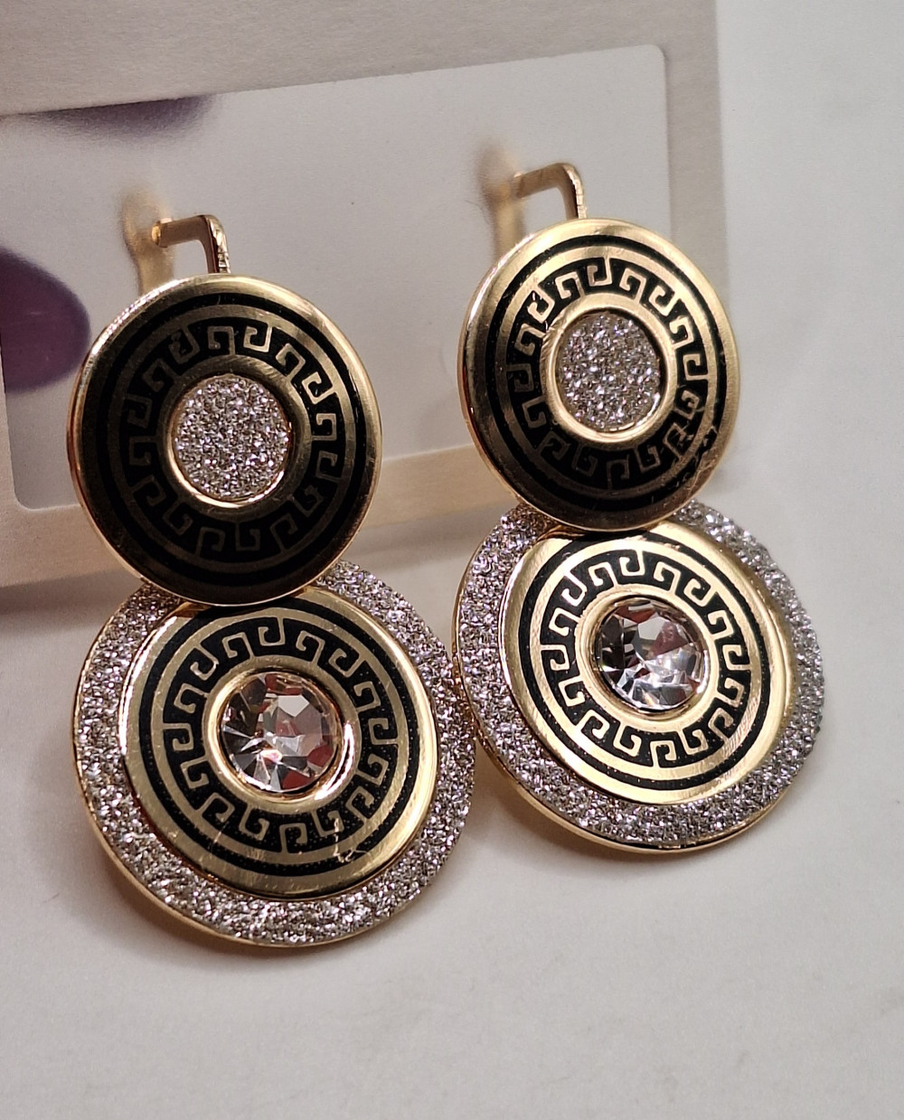 Серьги ( 3.2см) английский замок