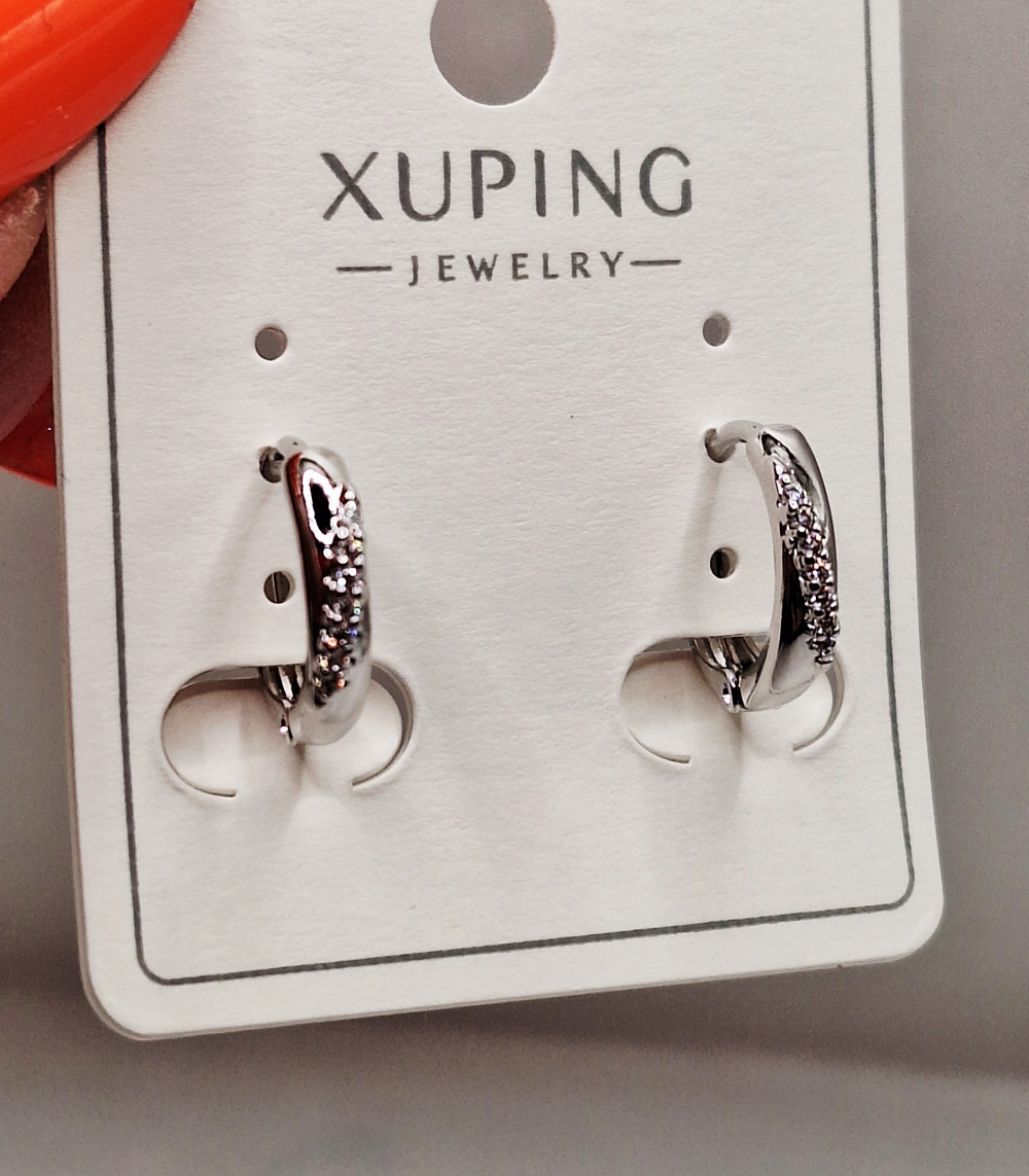 Серьги (1.2см) ост.2шт