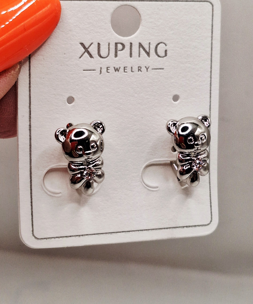 Серьги (1.8см) англ.з ост.2шт