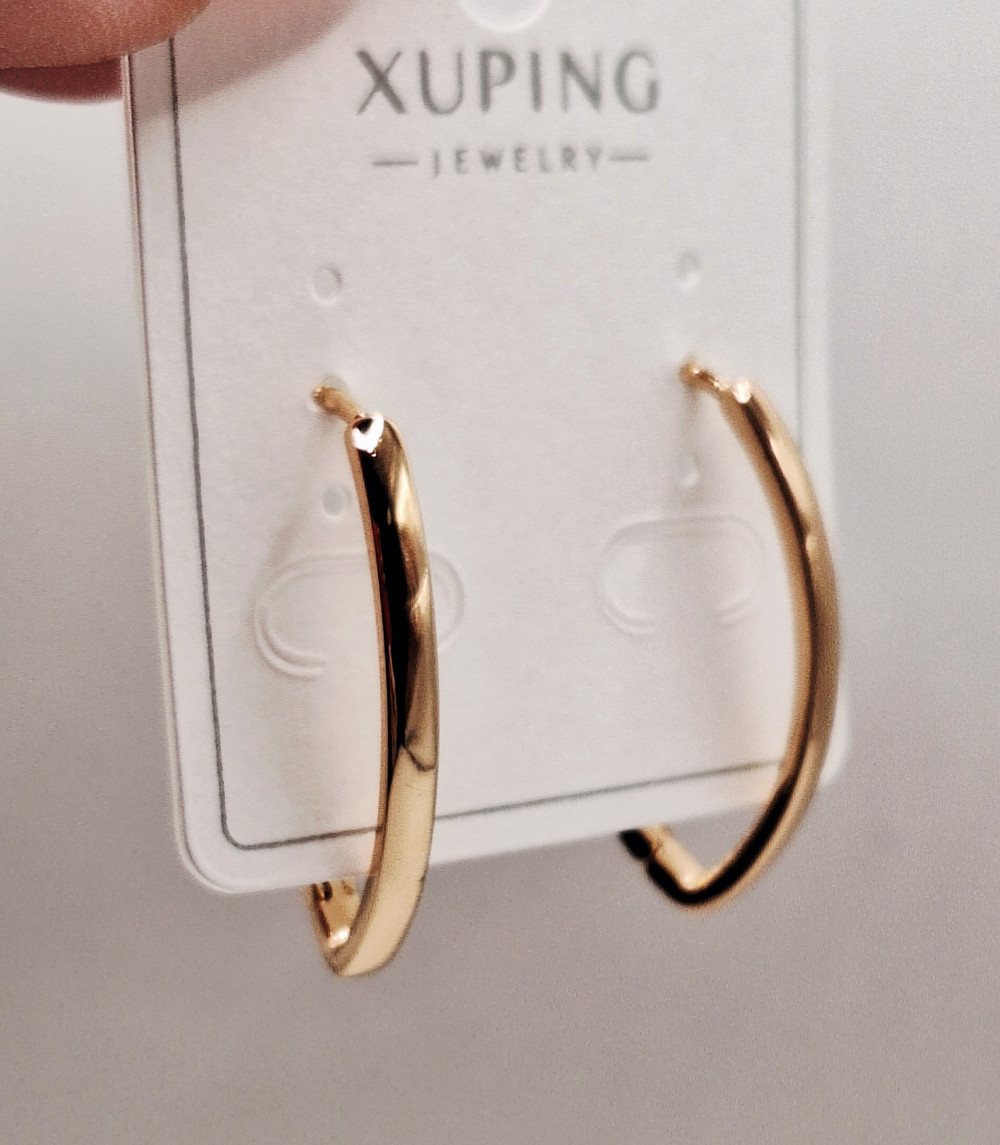 Серьги (3см) английский замок