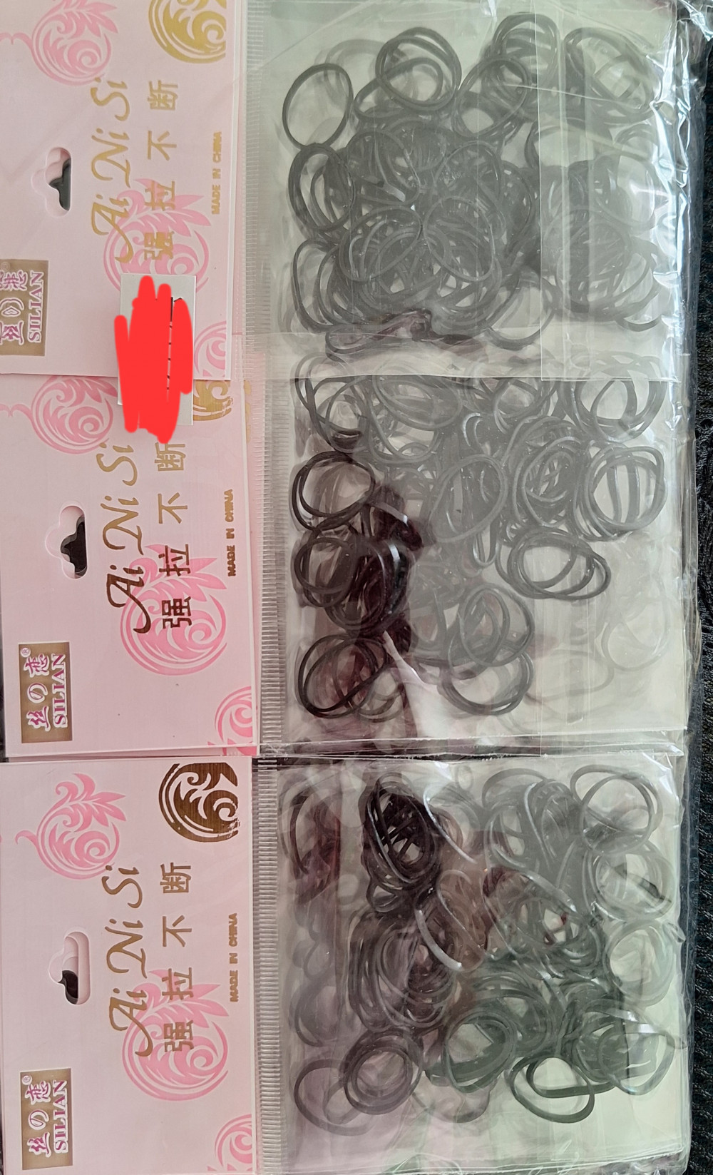 Набор силиконовых резинок (12пакетов)