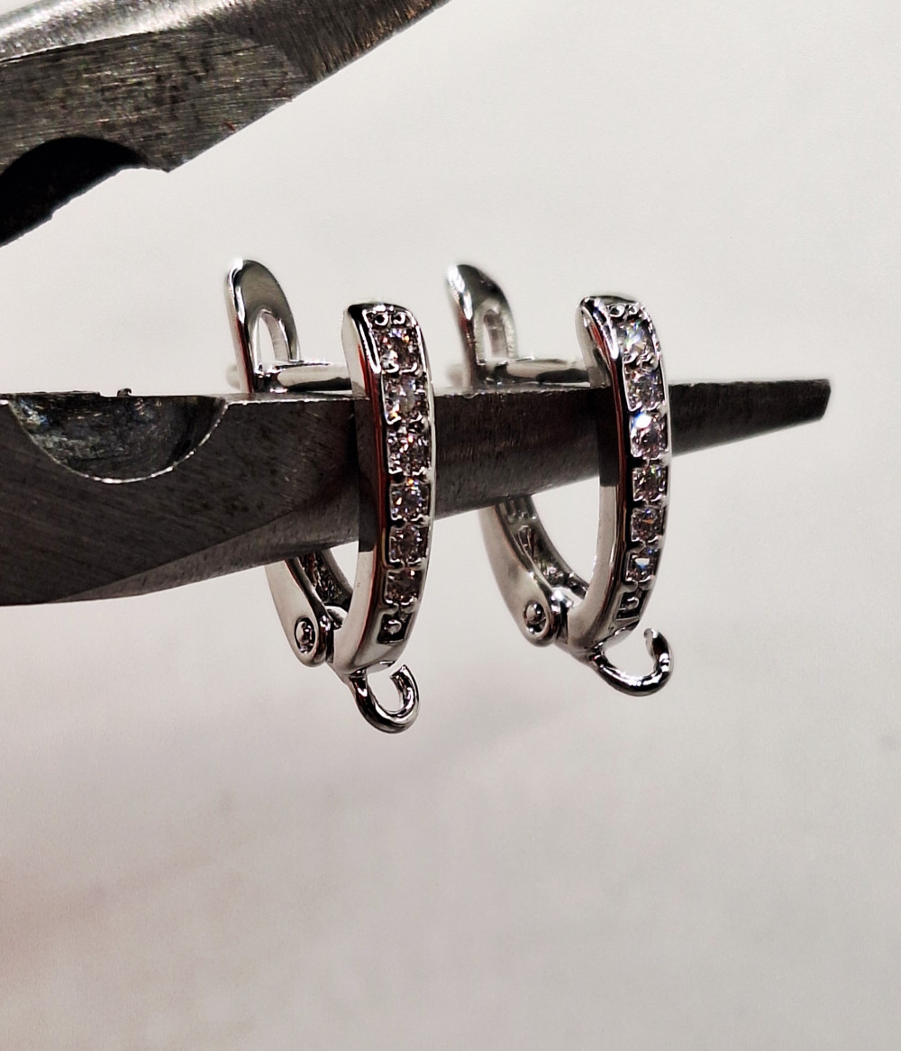 Швензы из гипоаллергенного металла (10пар)