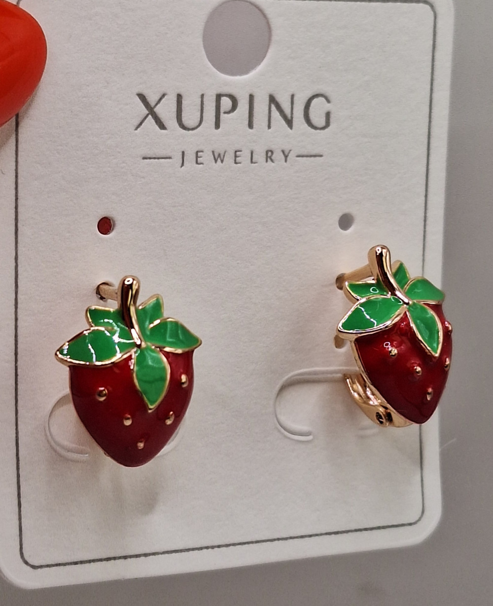 Серьги (1.5см) англ.з ост 2шт