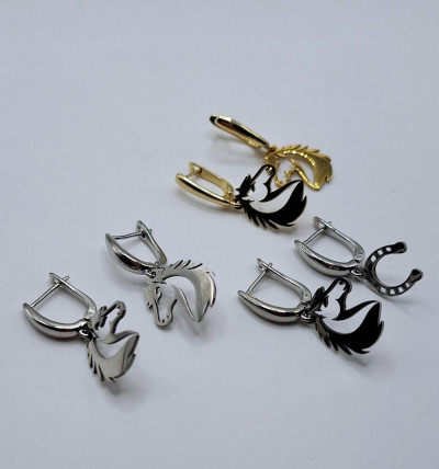 Серьги (3.5см)