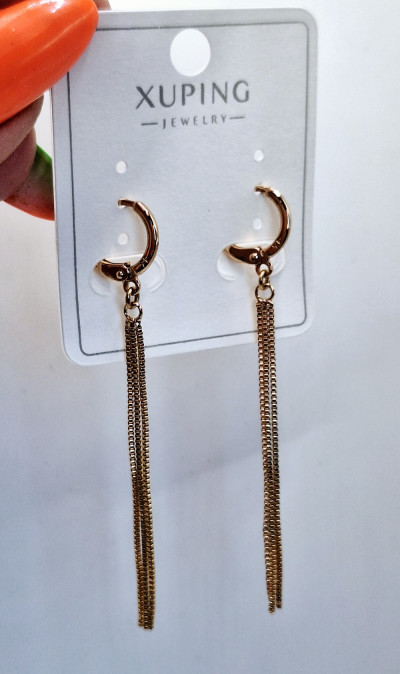 серьги(6см)