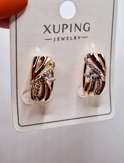 серьги(1.6см) английский замок