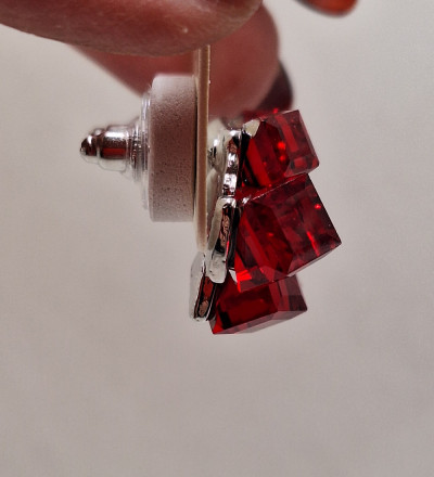 Серьги гвоздик  3см