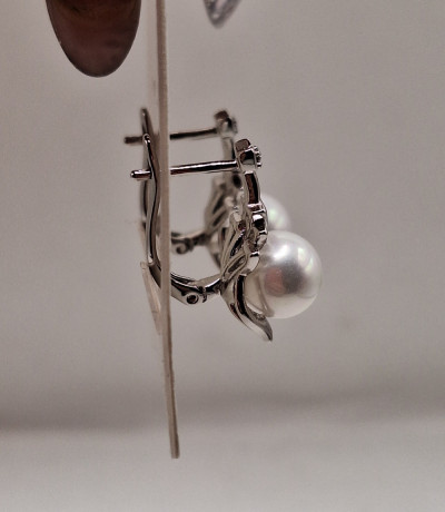 Серьги (2см) английский замок