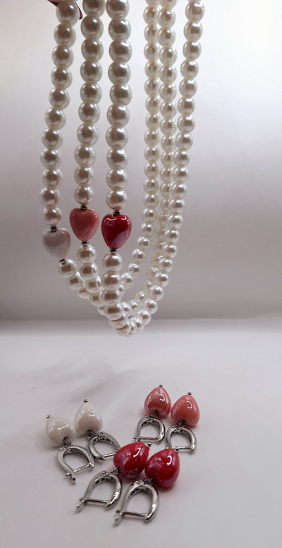 Серьги ручная работа