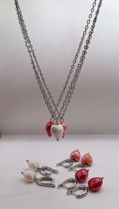 Серьги ручная работа