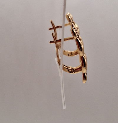 Серьги (2.2см) английский замок