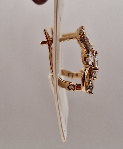 Серьги (1.6см) английский замок