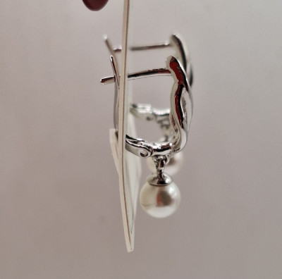 Серьги (2.5см) английский замок