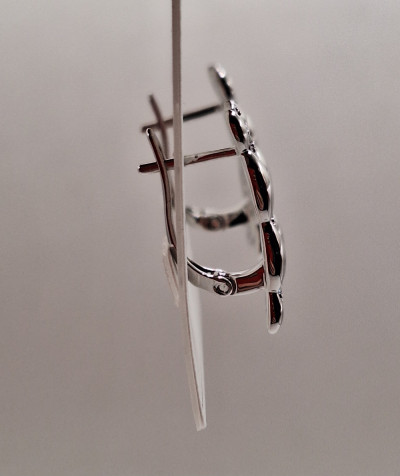 Серьги (2.2см) английский замок