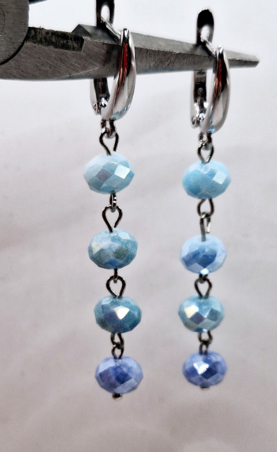 серьги ручная работа