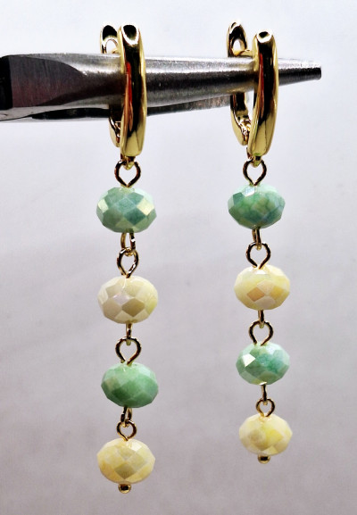 серьги ручная работа