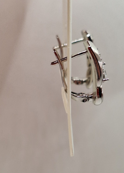 Серьги (1.8см) английский замок