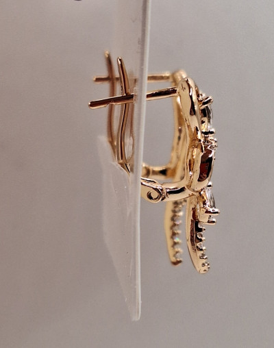 Серьги (2.5см) английский замок