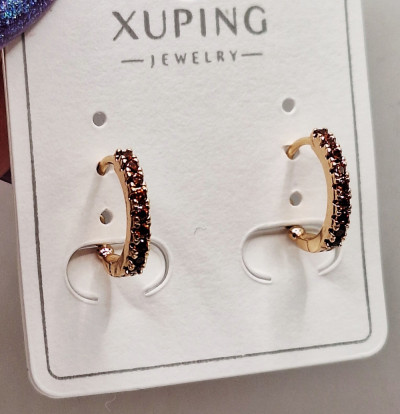 серьги(1.2см) 