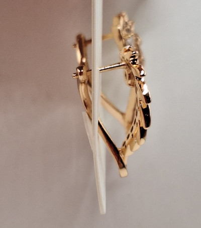 Серьги (2.5см) английский замок