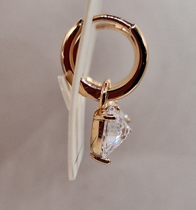 Серьги-кольца (2см)