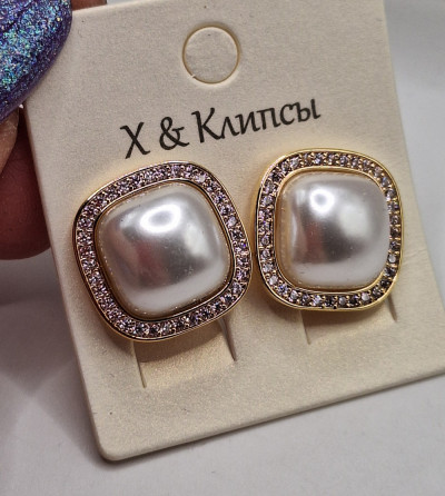 клипсы(1.7см,)