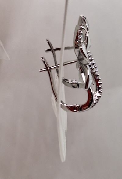 Серьги (2 .2см) английский замок