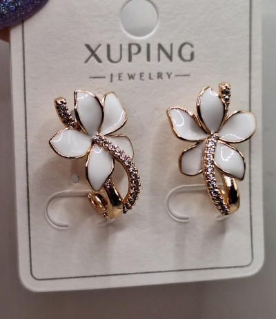 серьги(2см) английский замок