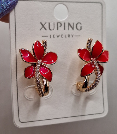 серьги(2см) английский замок