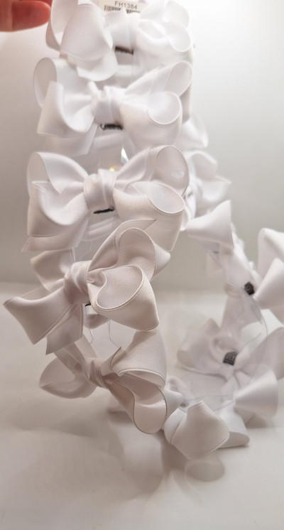 набор бантов на резинке(6шт)