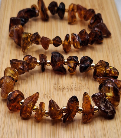 Браслет из янтаря