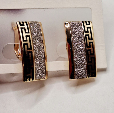 серьги(2.2см) английский замок