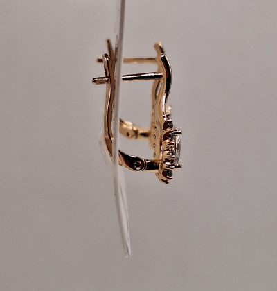 Серьги (1.5см) английский замок