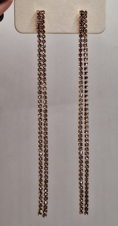 серьги(8см) гвоздики