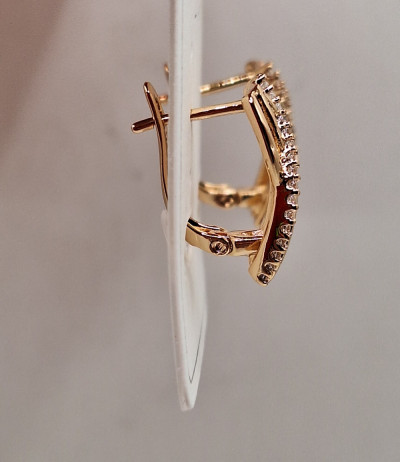 Серьги (1.8см) английский замок