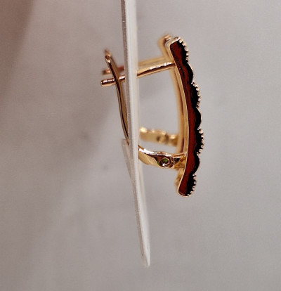 Серьги (2см) англ.замок